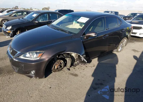 2012 Lexus Is 250 z USA, uszkodzony, nr VIN JTHBF5C29C5178545